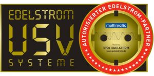Masters IT-Systemhaus multimatic Edelstrom Logo USV